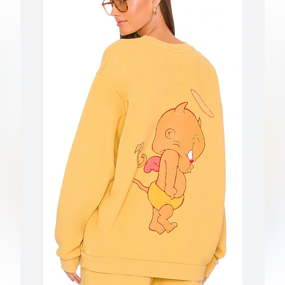 REVOLVE BOYS LIE angry Cupid crewneck